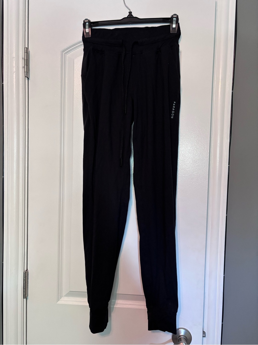 Paragon Black Drawstring Jogger Pants Size Small
